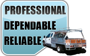 we are a professional, dependable and reliable team